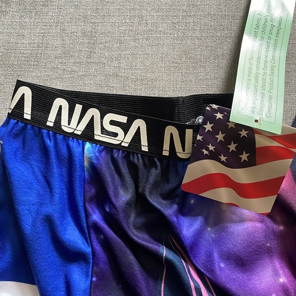 NASA Boys 2 Pack Lounge Pant Pajamas - Picture 7 of 8